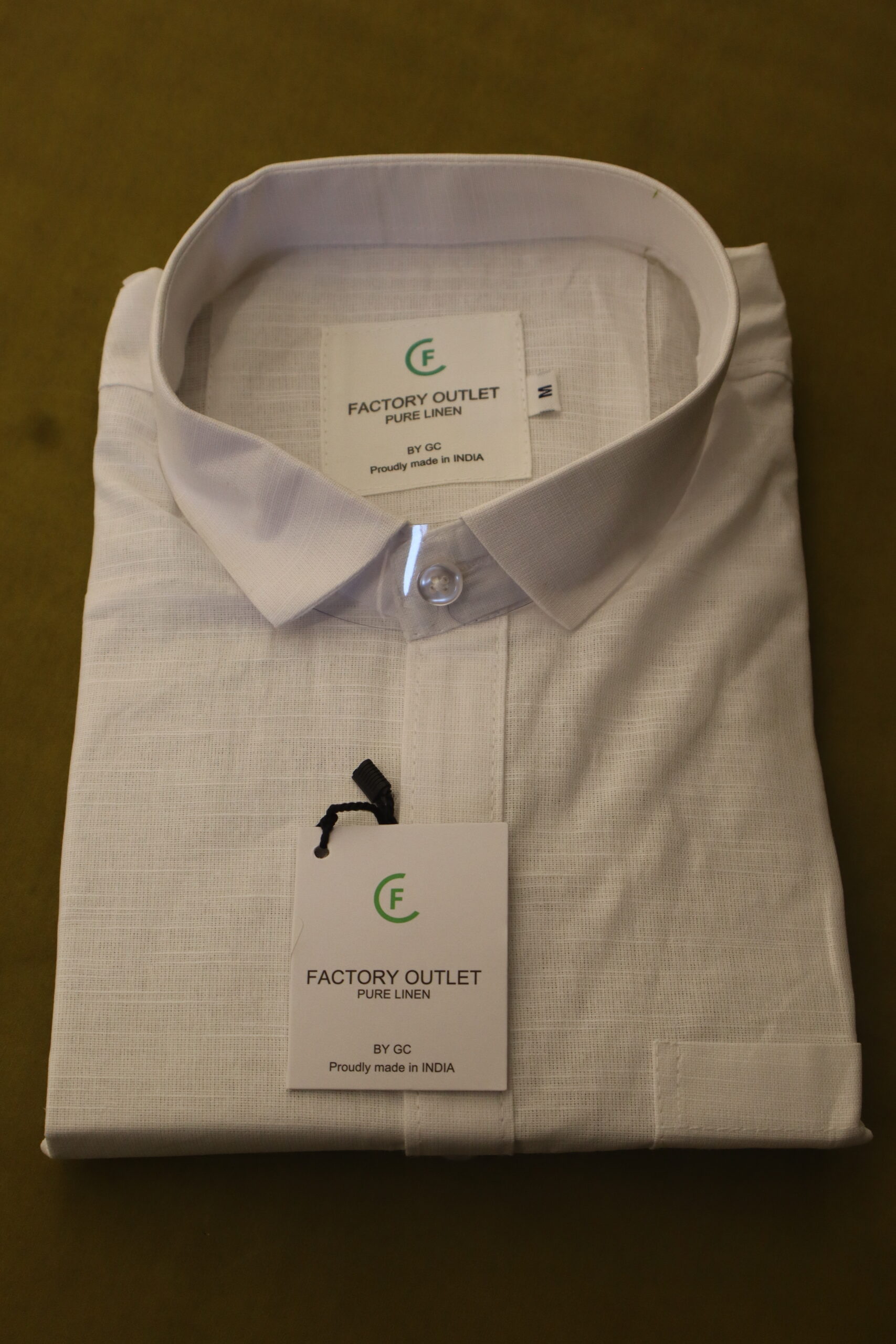 AMDAR LINEN SHIRTS WHITE