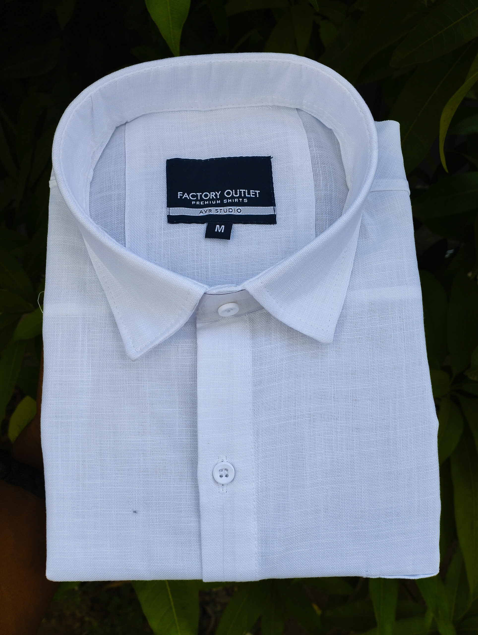 KHASDAR LINEN SHIRTS WHITE