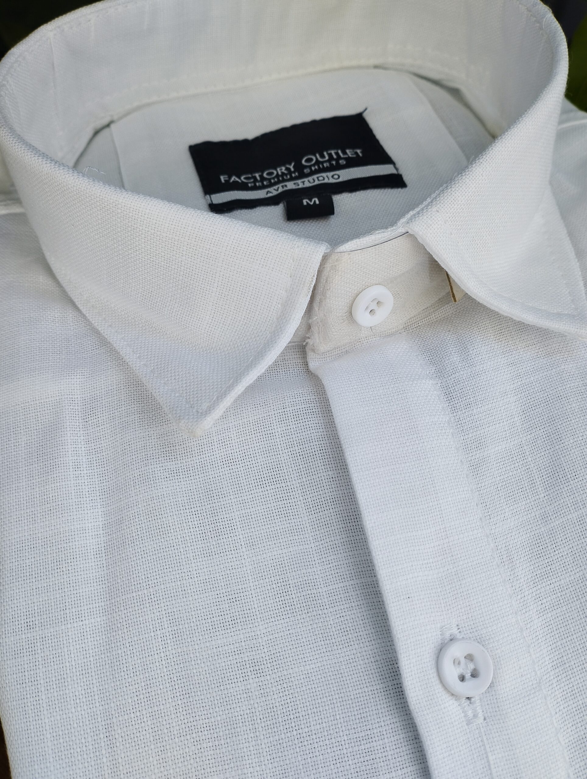KHASDAR LINEN SHIRTS WHITE - Image 2