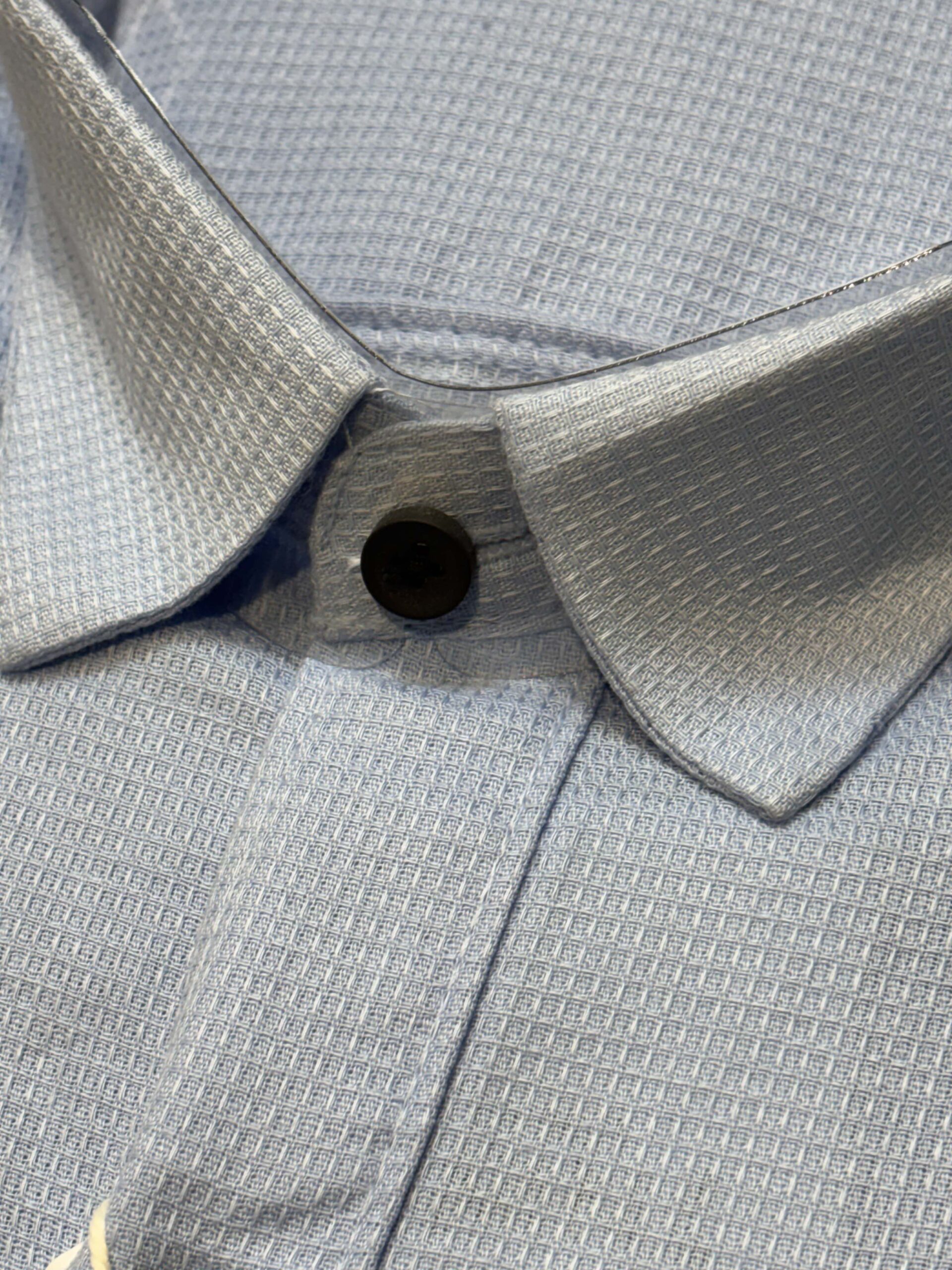 WAFFLE PLAIN SHIRTS WHITE - Image 5