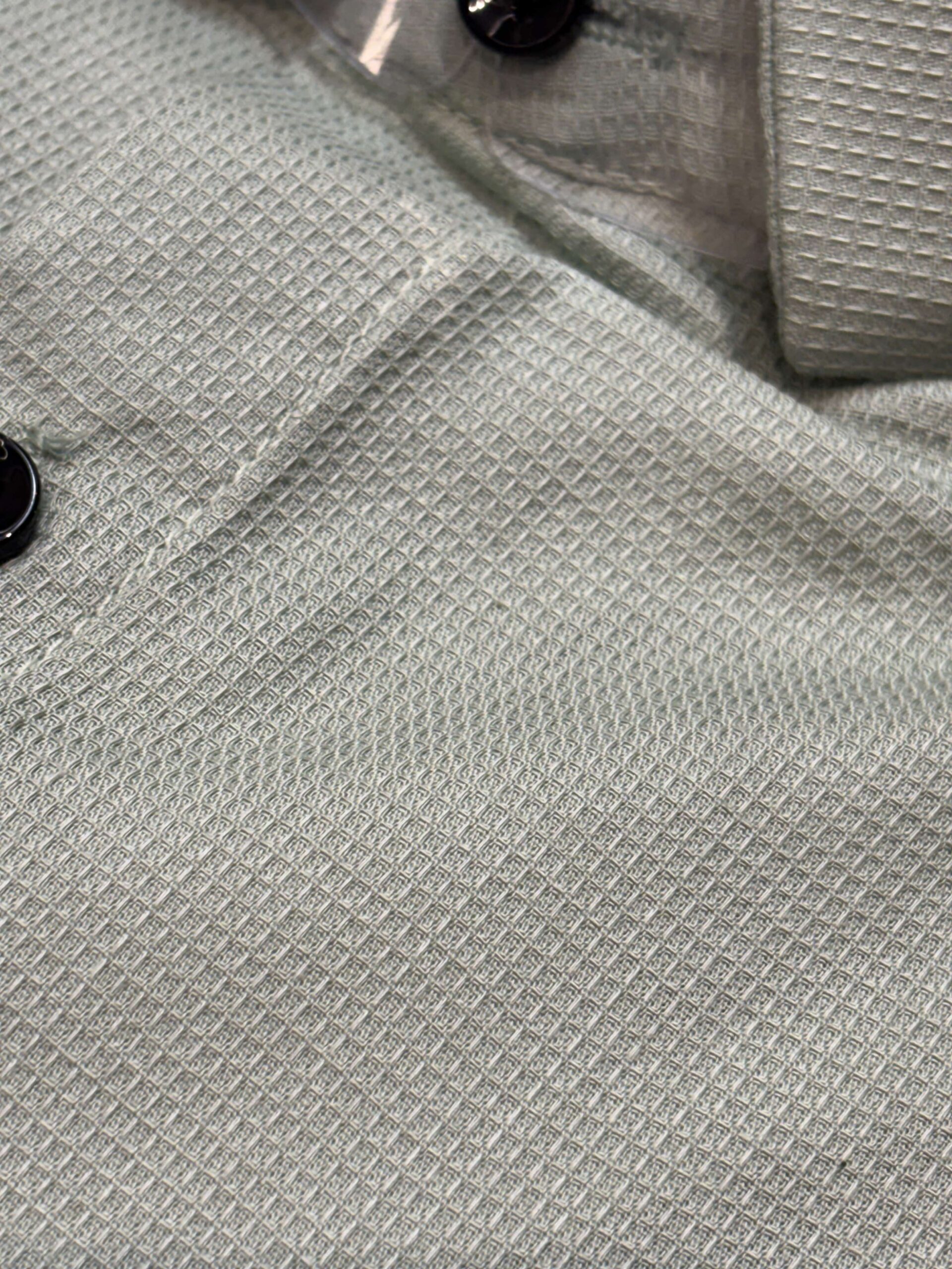 WAFFLE PLAIN SHIRTS WHITE - Image 7