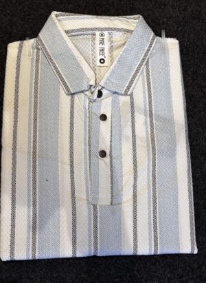 SHIRT TYPE PREMIUM T-SHIRTS LIGHT BLUE AND WHITE
