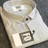 Elegant vertical stripes shirts gray