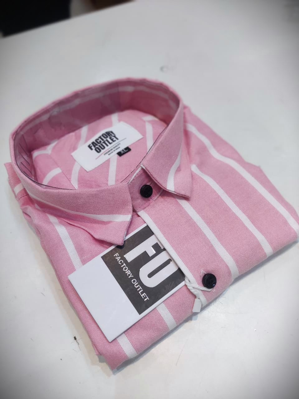 Oxford Vertical Stripe Shirts - Image 3