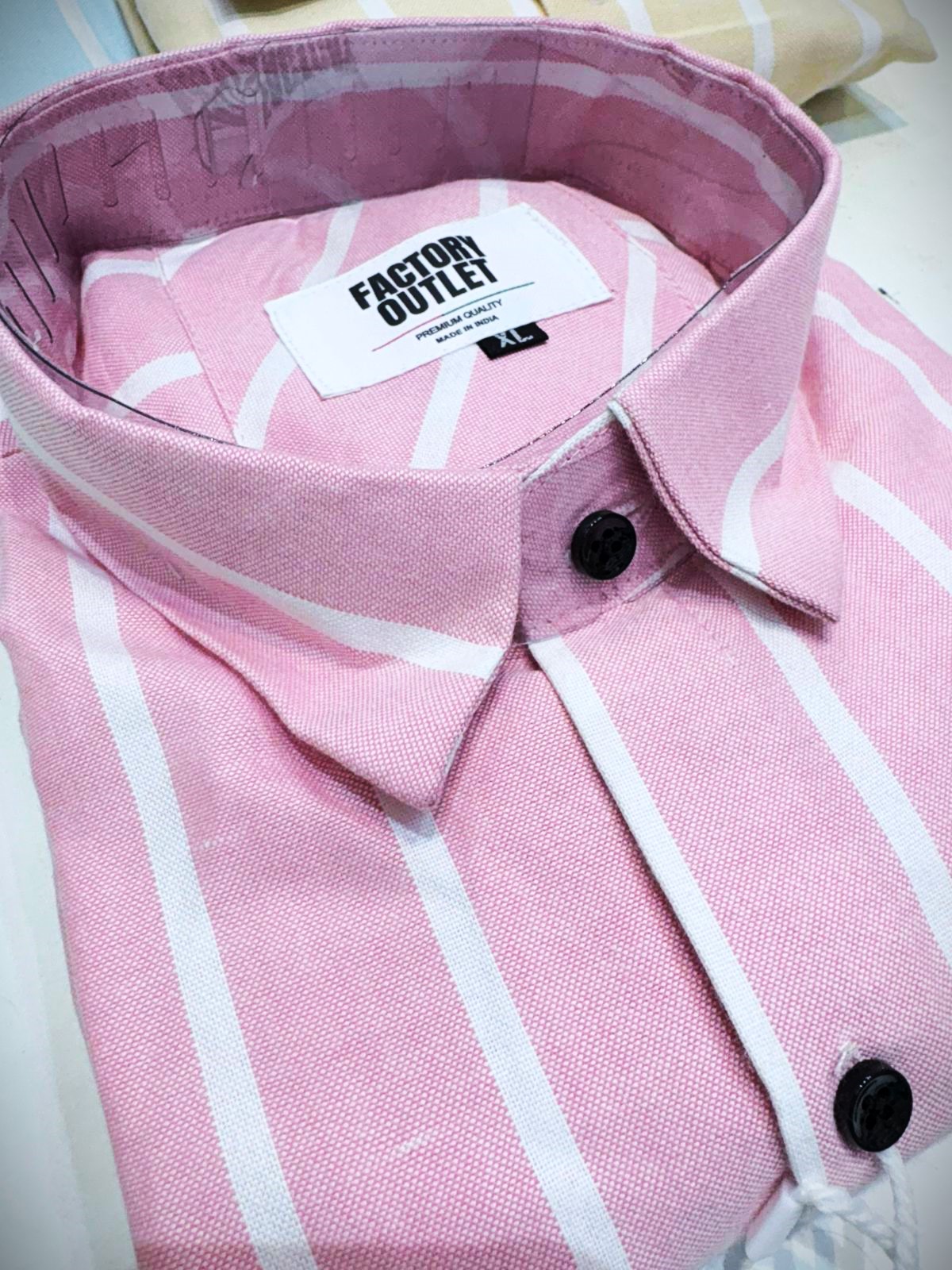 Oxford Vertical Stripe Shirts - Image 8
