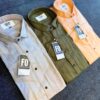 VERTICAL STRIPE LINEN SHIRTS