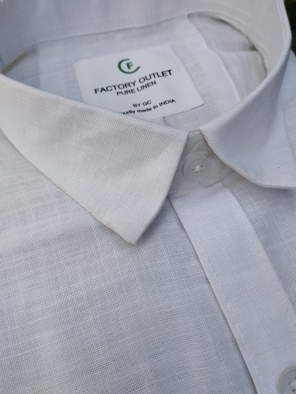 MAHARAJA LINEN SHIRTS WHITE - Image 4