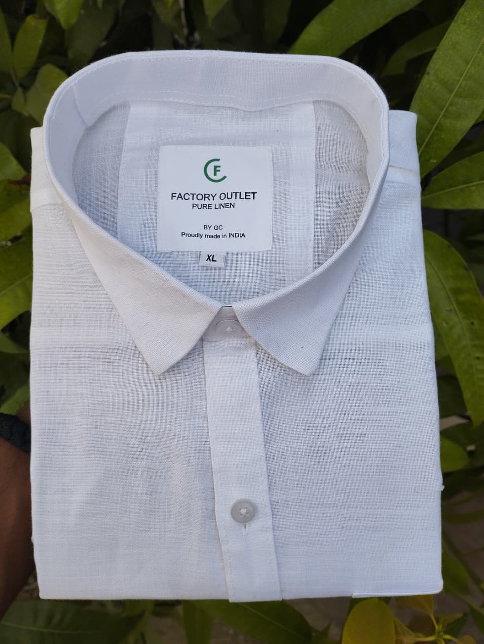 MAHARAJA LINEN SHIRTS WHITE