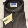 PLAIN IMPORTANT SATIN SHIRT BLACK