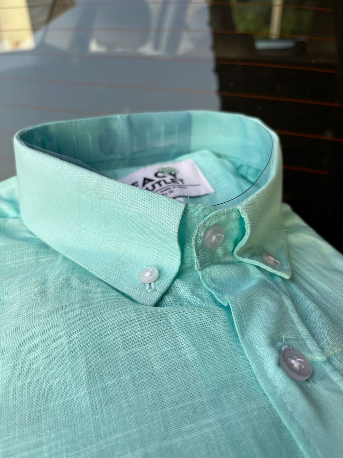 GC PREMIUM LINEN SHIRT GRAY - Image 4