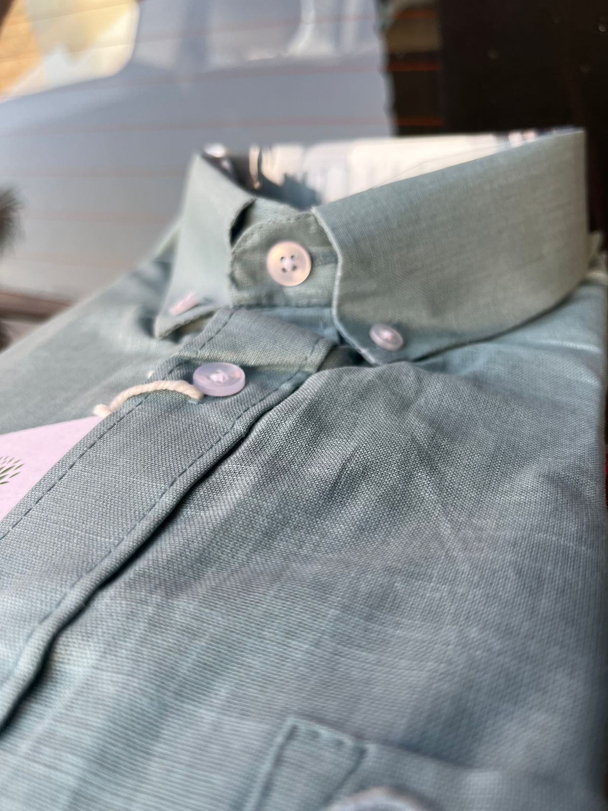 GC PREMIUM LINEN SHIRT GRAY - Image 5