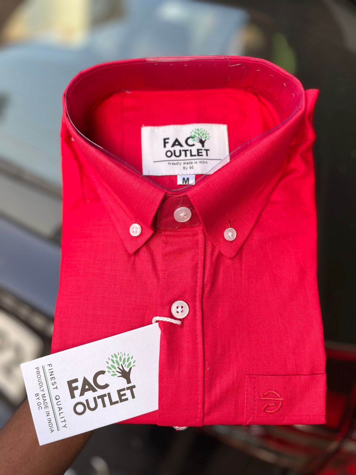GC PREMIUM LINEN SHIRT GRAY - Image 2