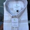 classic checks LOWER BUTTON LIGHT BEIGE