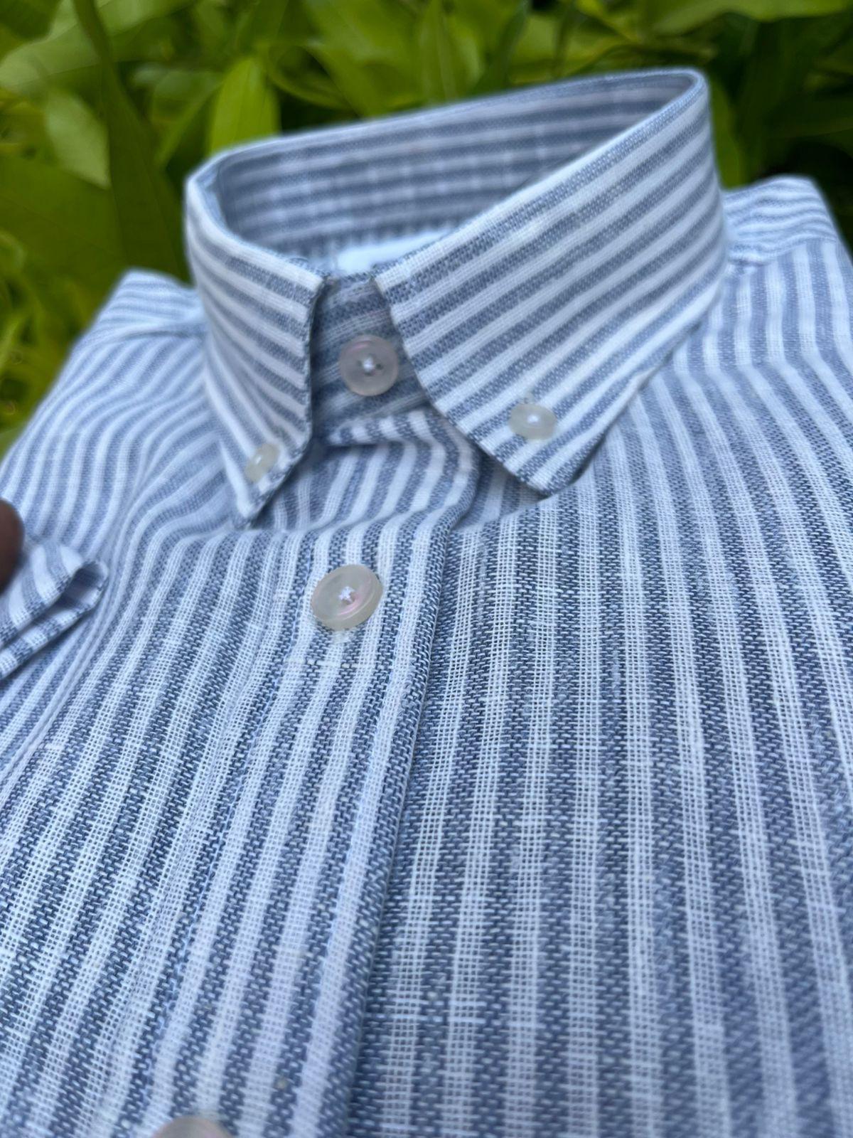 PURE QUALITI MILL FABRIC LINEN GRAY - Image 4