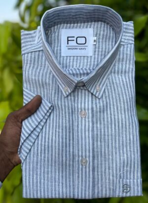 PURE QUALITI MILL FABRIC LINEN GRAY