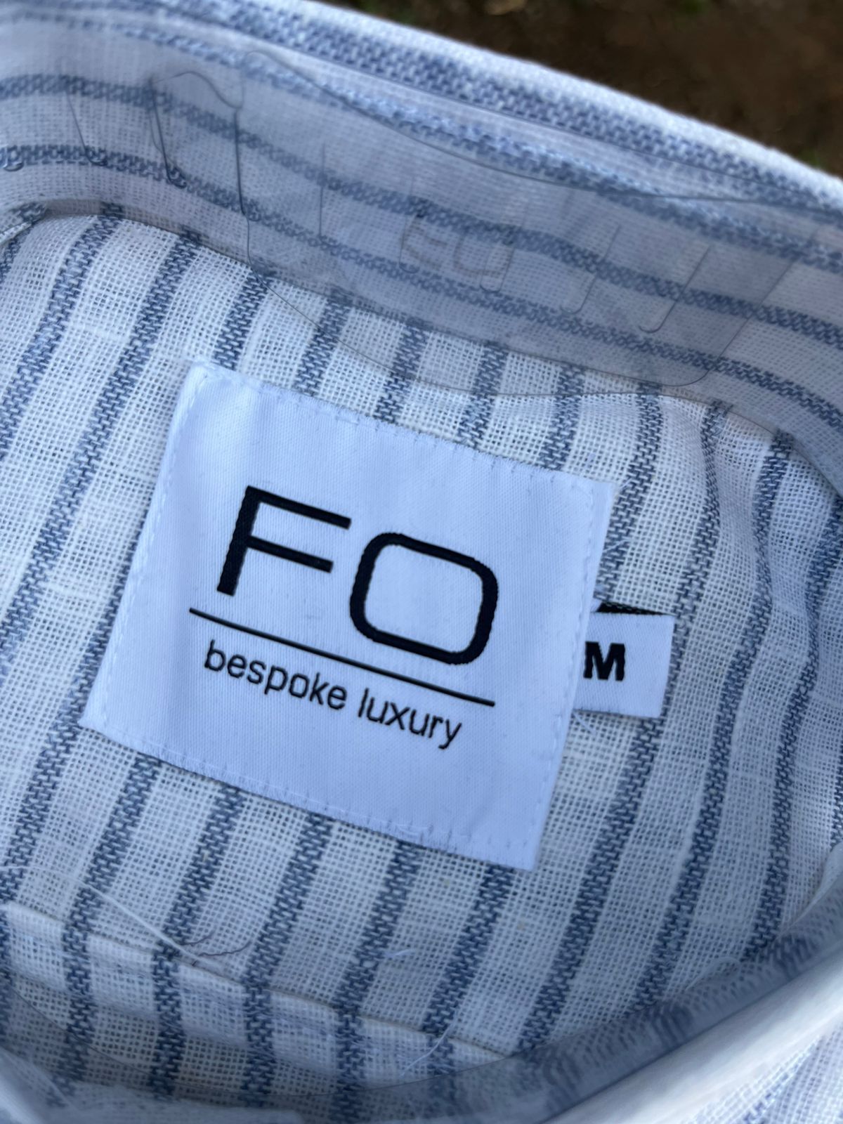 PURE QUALITI MILL FABRIC LINEN BLUE LINING - Image 2