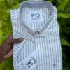 PURE QUALITI MILL FABRIC LINEN BLUE LINING