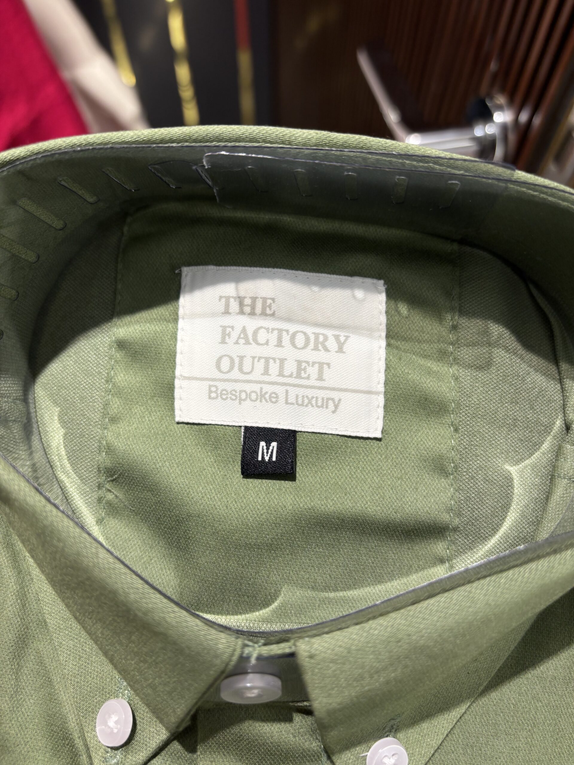 PLAIN DOBBY LYCRA SAGRE GREEN - Image 5