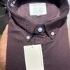 PLAIN DOBBY LYCRA DARK WINE