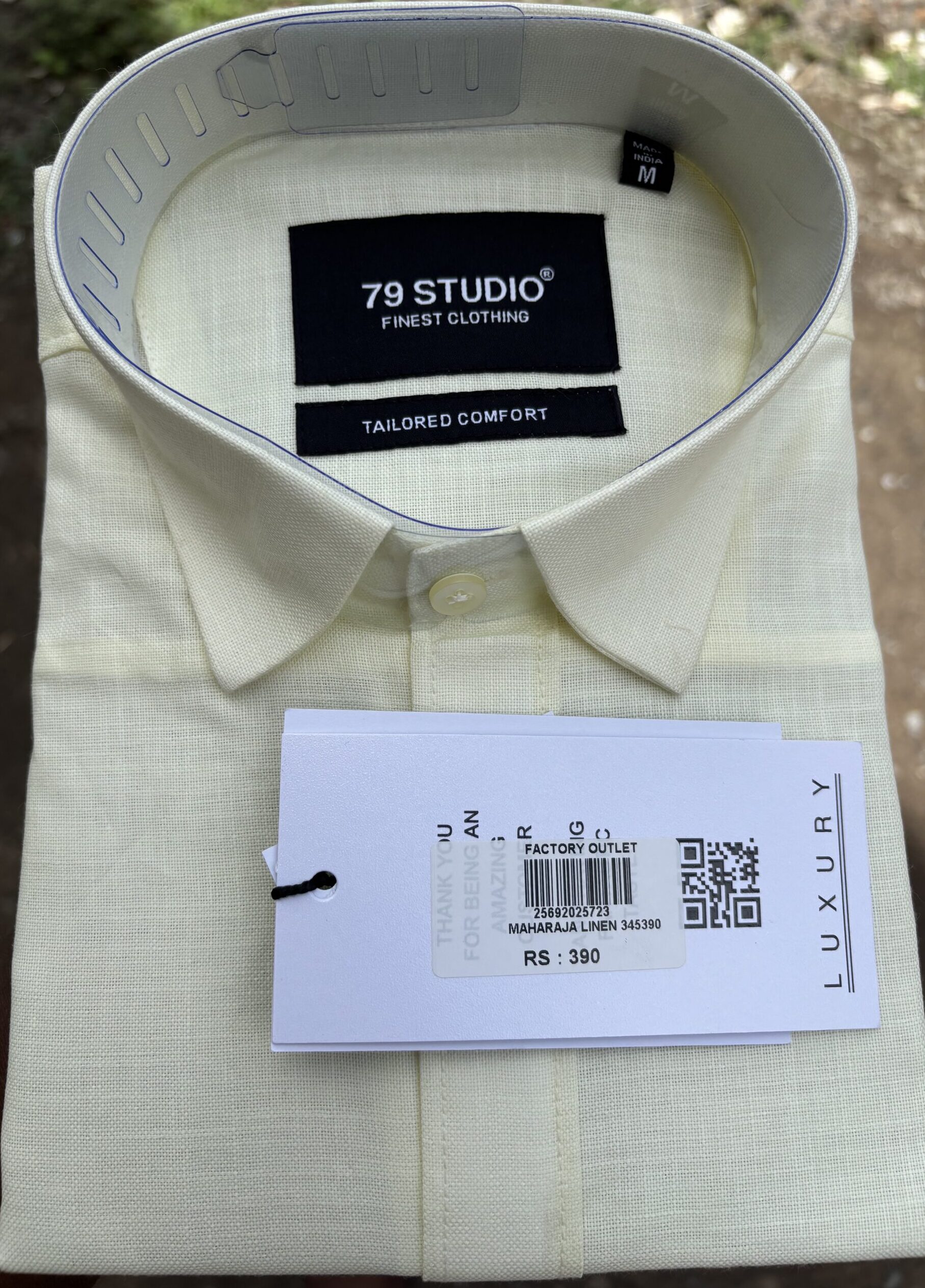 MAHARAJA LINEN OFF WHITE