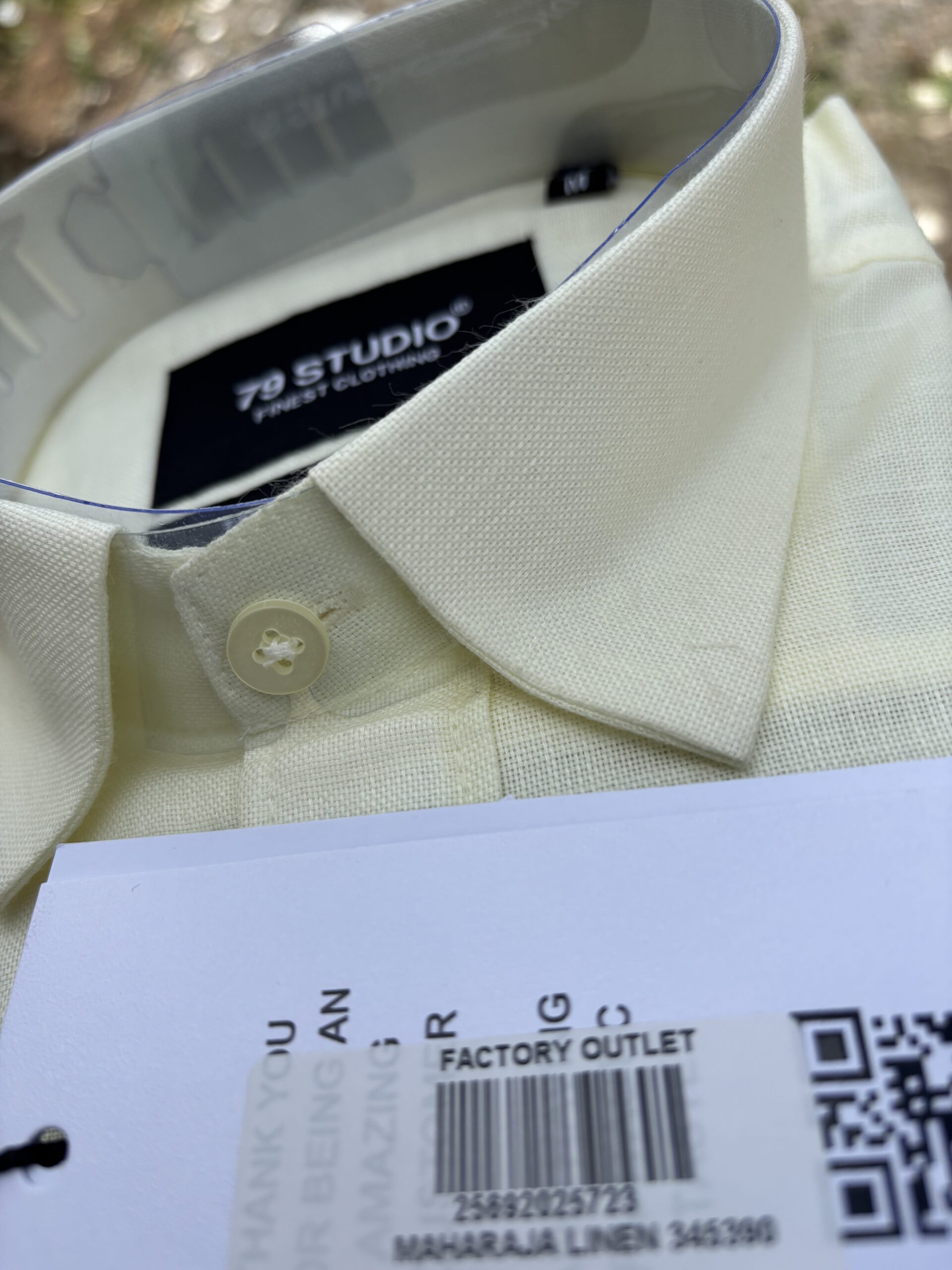 MAHARAJA LINEN OFF WHITE - Image 4
