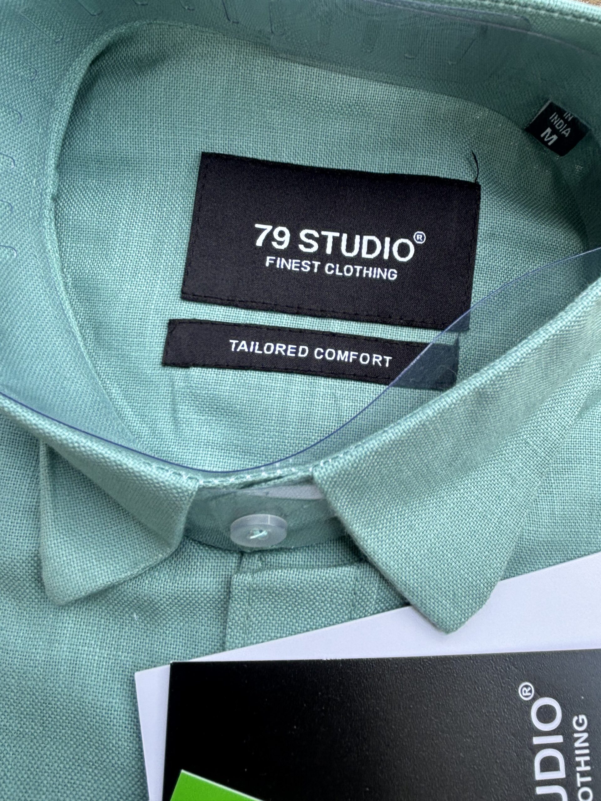 MAHARAJA LINEN MINT GREEN - Image 3