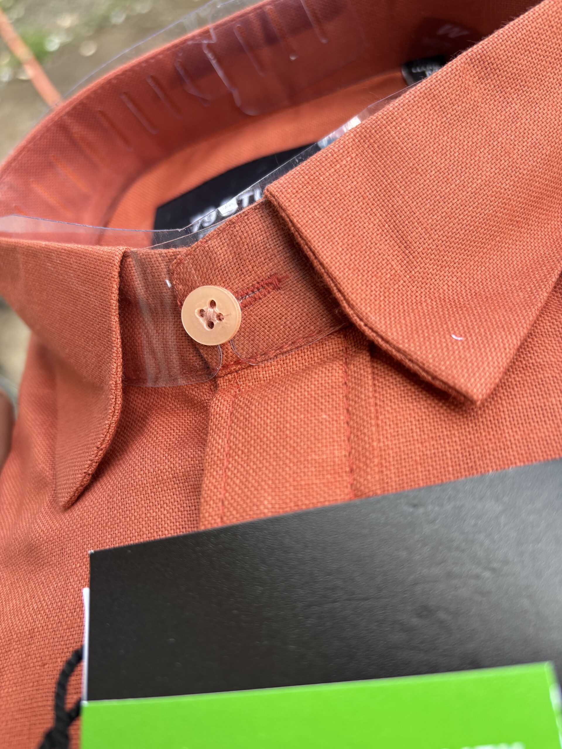 MAHARAJA LINEN LIGHT ORANGE - Image 4